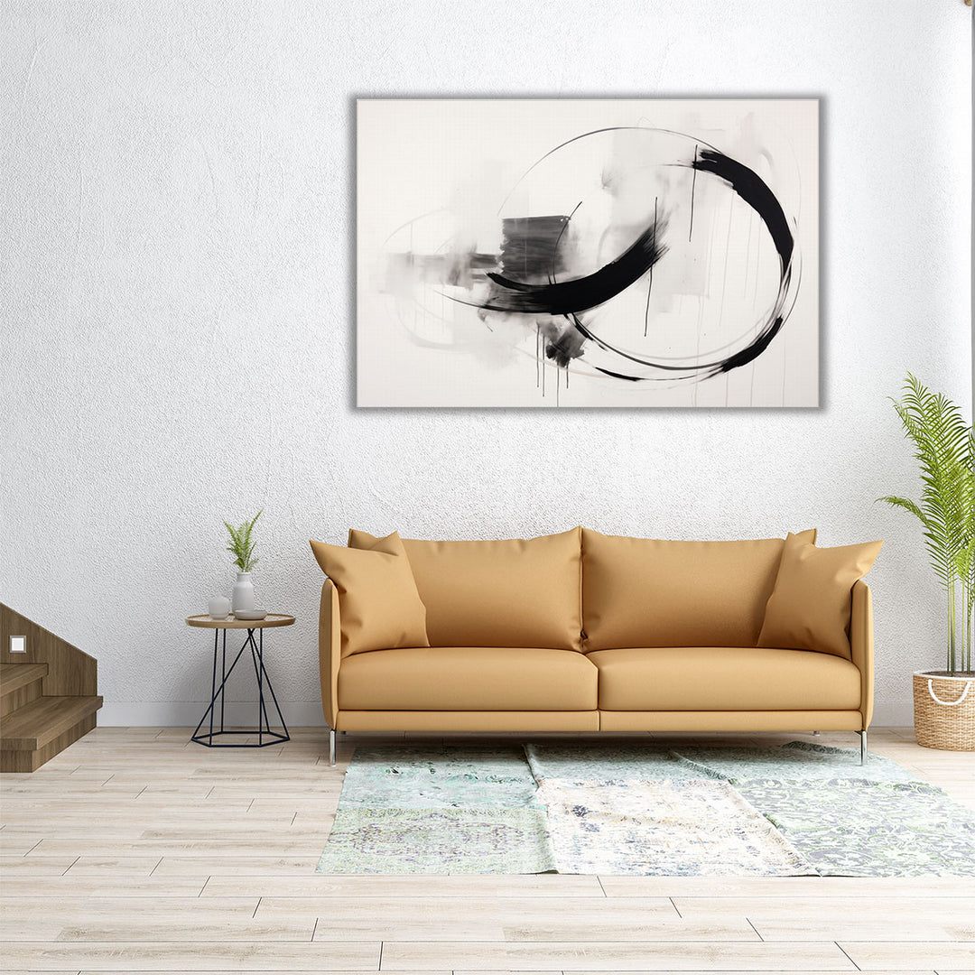 Monotone Motion - Canvas Print Wall Art