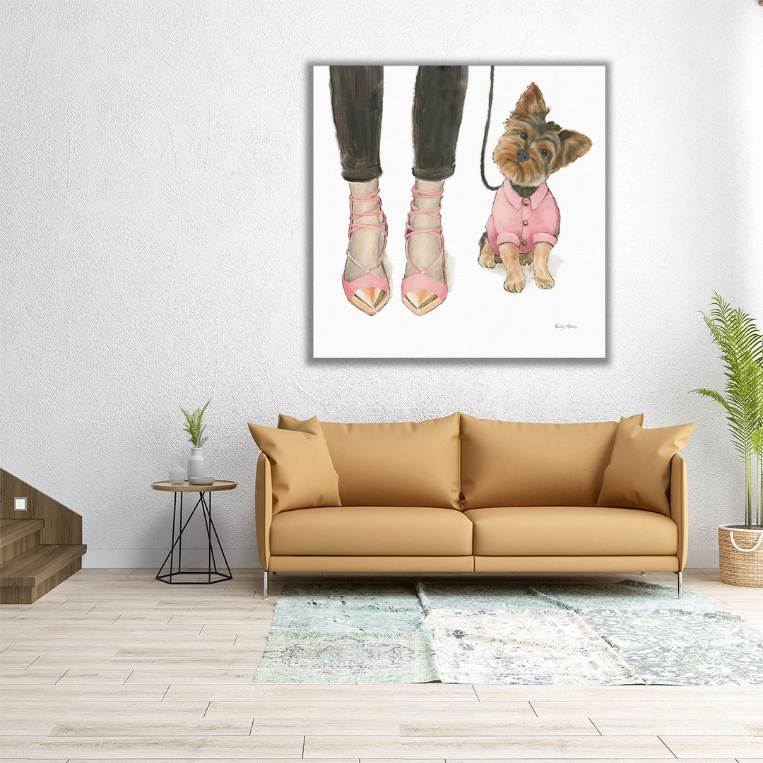 Furry Fashion Friends III - Canvas Print Wall Art