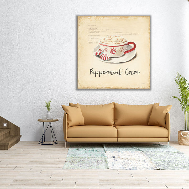 Cest Bon Bon Peppermint - Canvas Print Wall Art