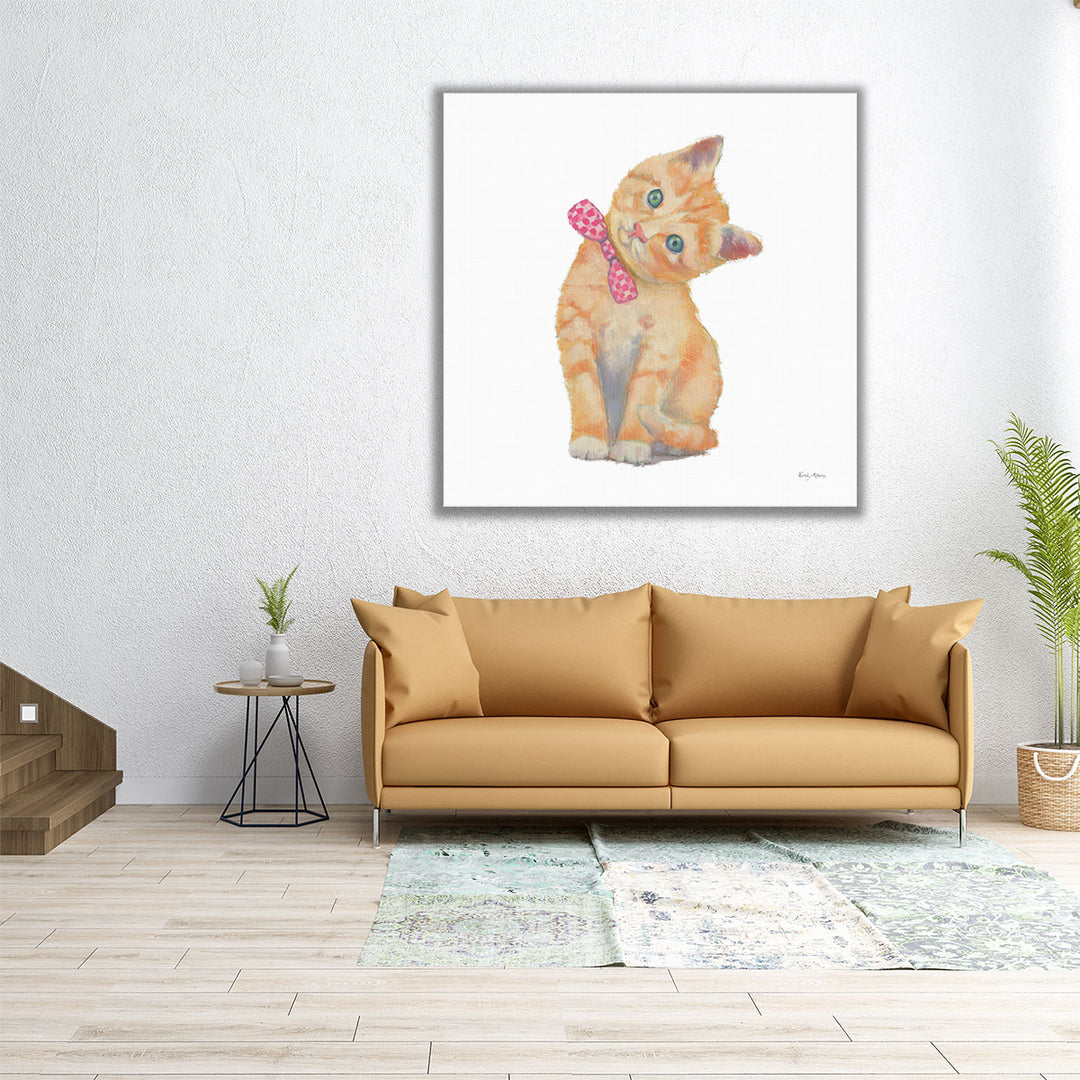 Cutie Kitties II - Canvas Print Wall Art