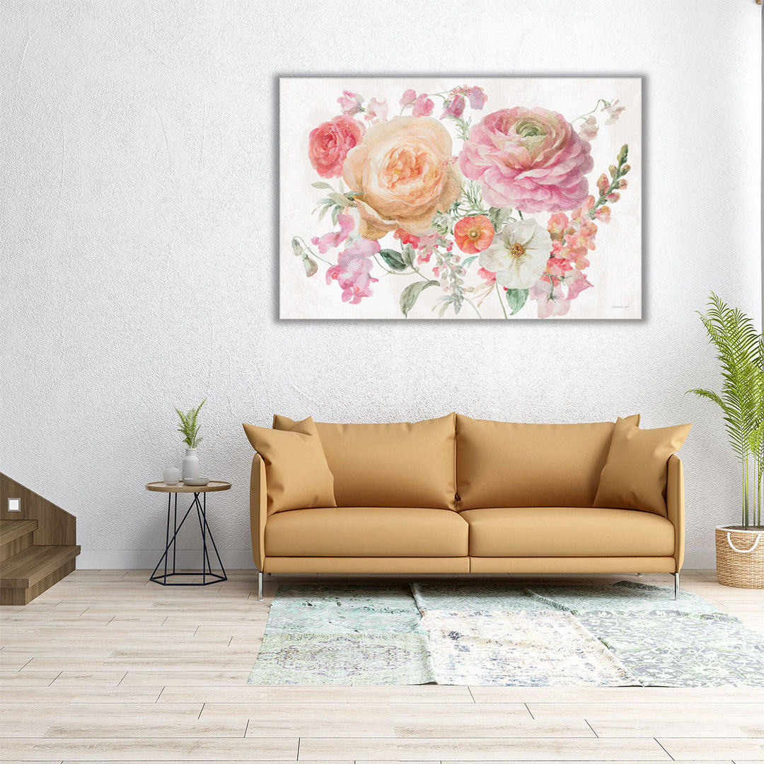 Sorbet Floret I - Canvas Print Wall Art