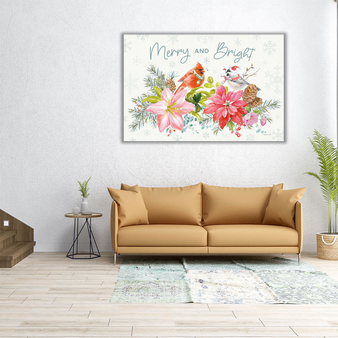 Happy Holidays I - Canvas Print Wall Art