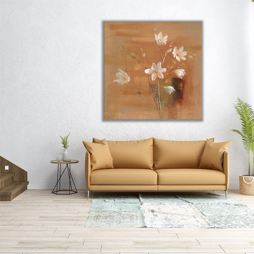 White Magnolia - Canvas Print Wall Art