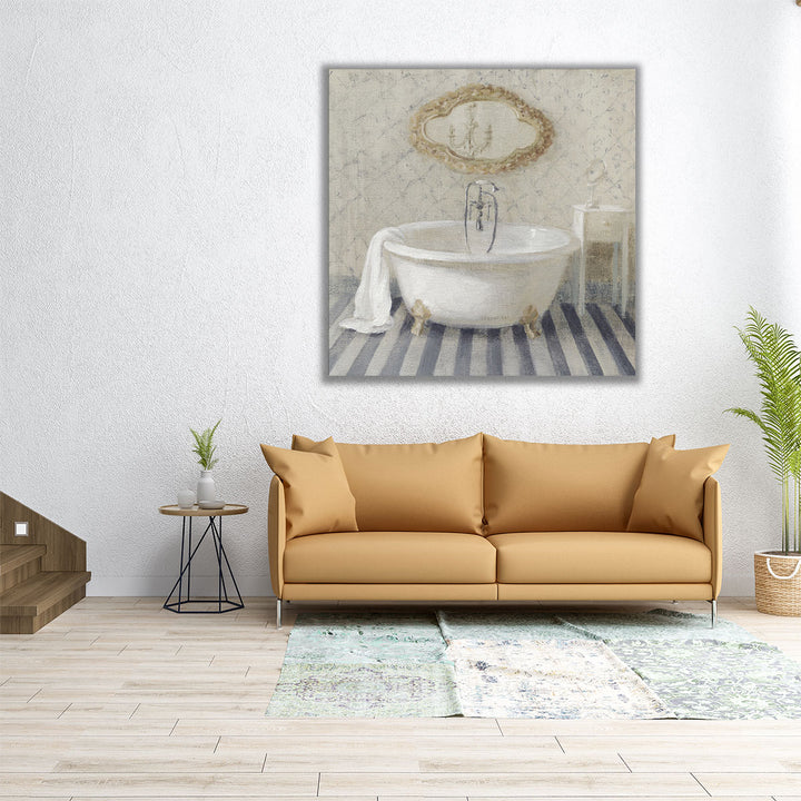 Victorian Bath II - Canvas Print Wall Art