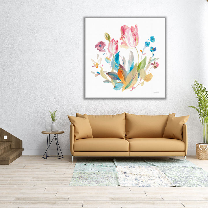 Spring Tulips II - Canvas Print Wall Art