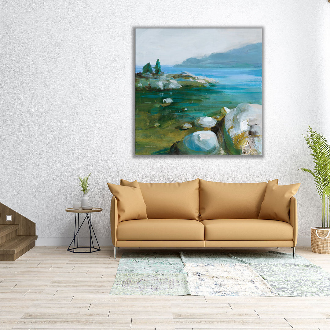 Western Lake I - Canvas Print Wall Art