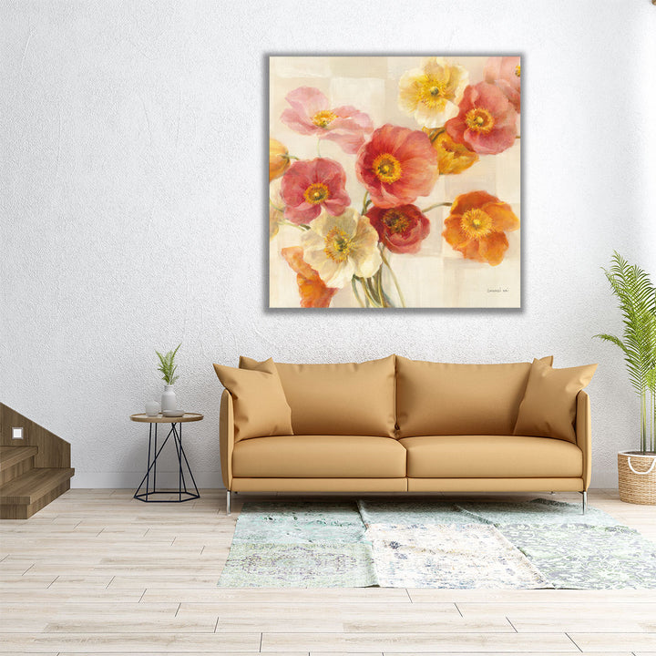 Poppies Delight I - Canvas Print Wall Art