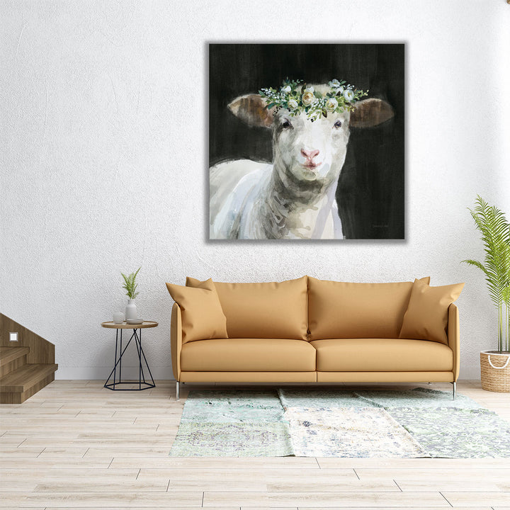 Barnyard Whimsy II - Canvas Print Wall Art