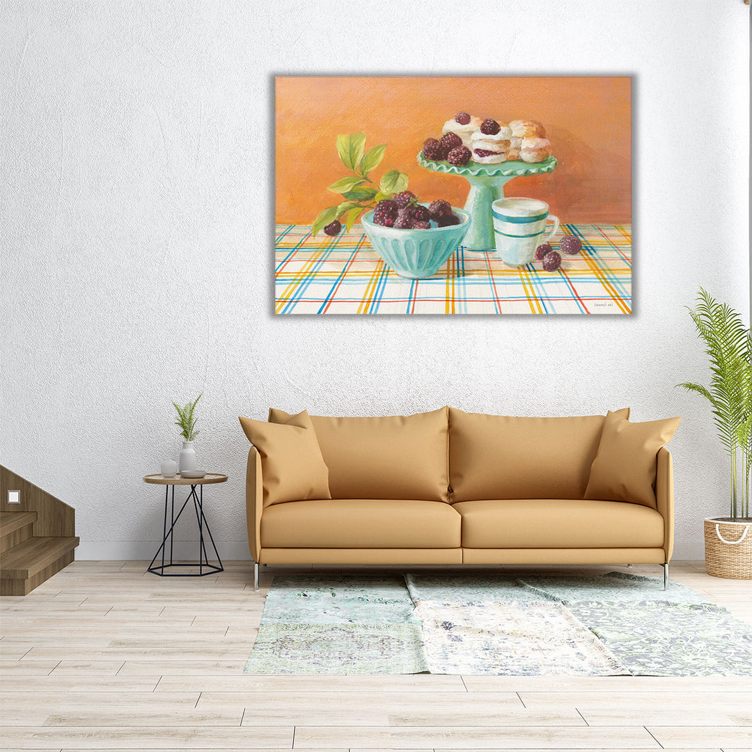 Retro Kitchen II - Canvas Print Wall Art