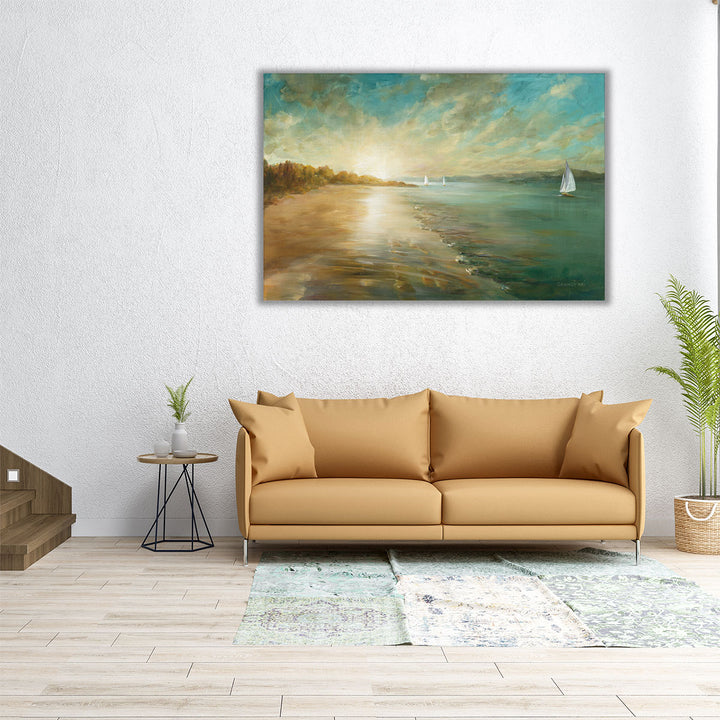 Coastal Glow - Canvas Print Wall Art