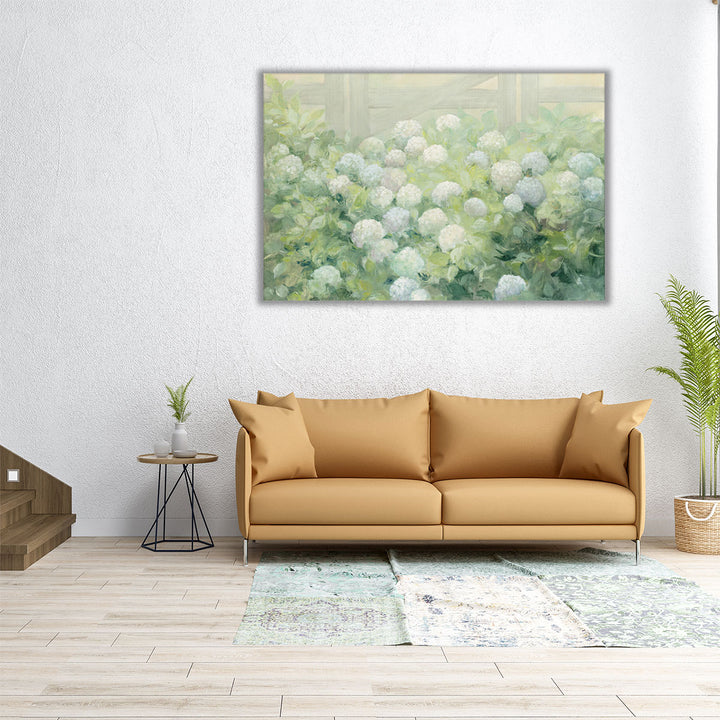 Hydrangea Lane - Canvas Print Wall Art