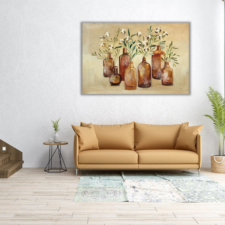 Cotton Still Life I - Canvas Print Wall Art