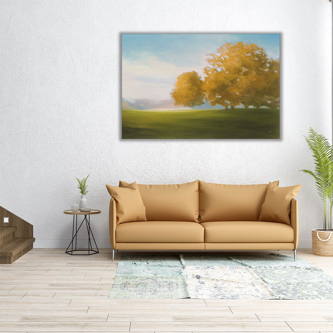 Autumn Glow Gold - Canvas Print Wall Art