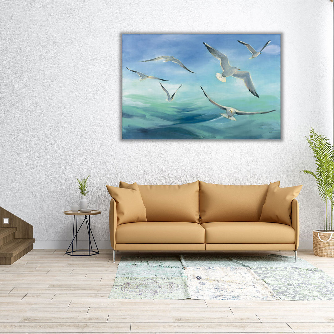 Sea Flight - Canvas Print Wall Art