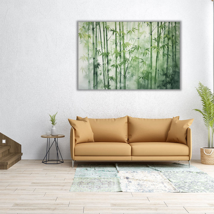 Bamboo Adventure - Canvas Print Wall Art