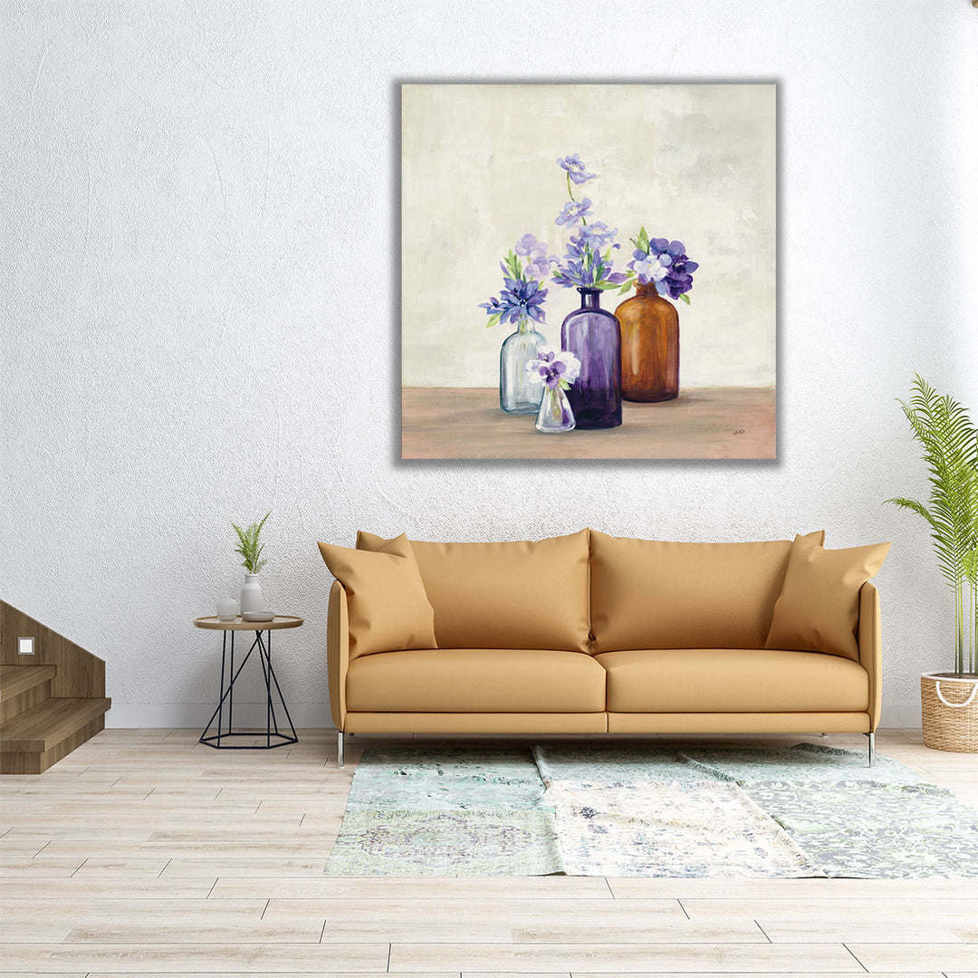 Windowsill Garden I - Canvas Print Wall Art