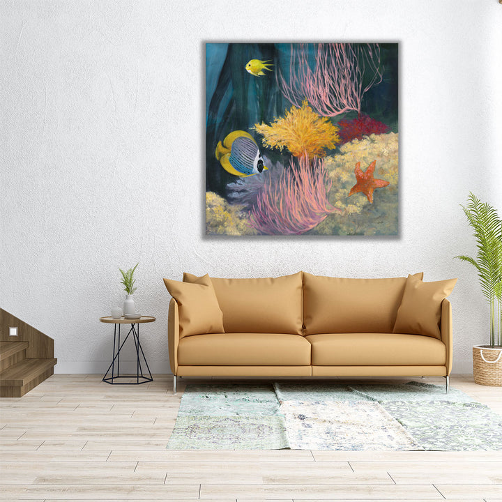 Coastal Reef II - Canvas Print Wall Art