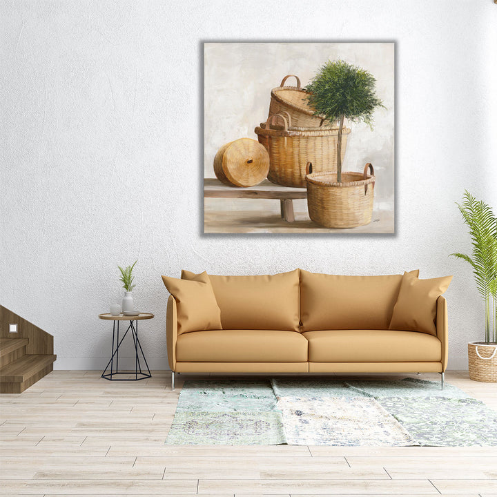 Woven Still Life - Canvas Print Wall Art