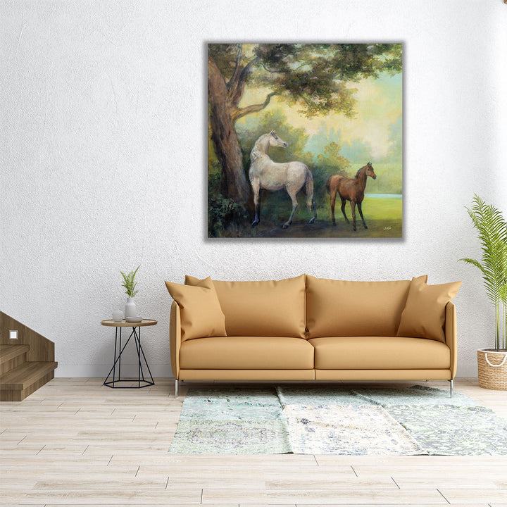 Near the Pasture - Canvas Print Wall Art