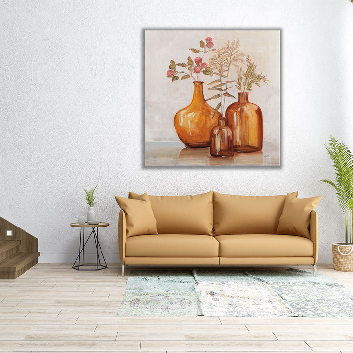 Amber Autumn - Canvas Print Wall Art