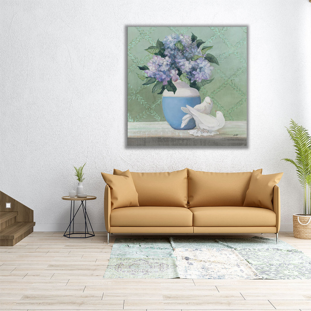 Enchanted Hydrangea - Canvas Print Wall Art