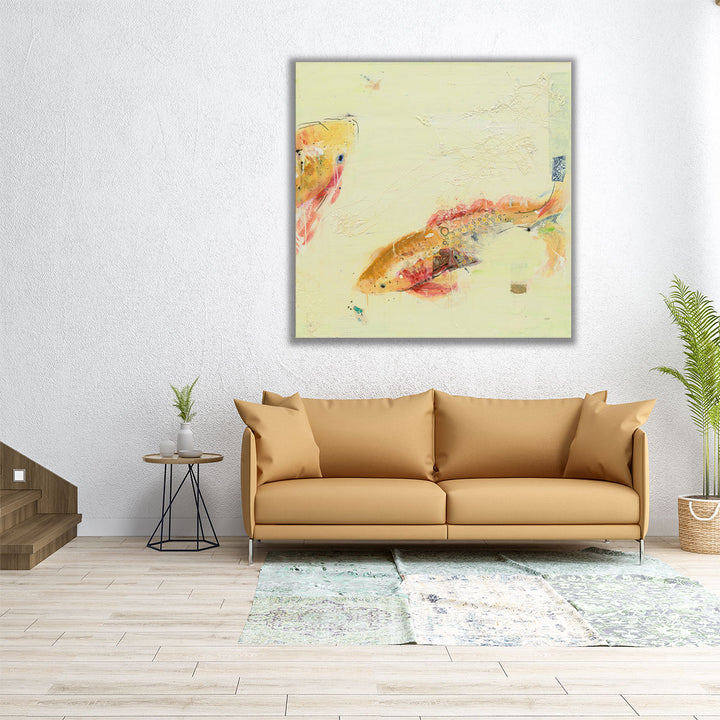 Fish in the Sea II - Canvas Print Wall Art