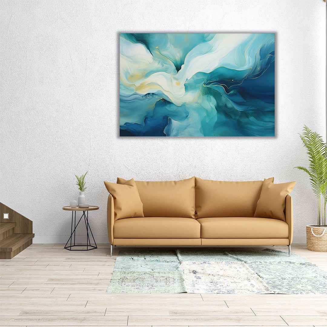 Fluid Currents 2 - Canvas Print Wall Art