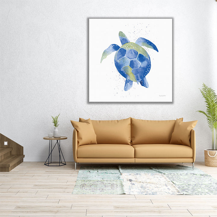 Sea Turtle - Canvas Print Wall Art