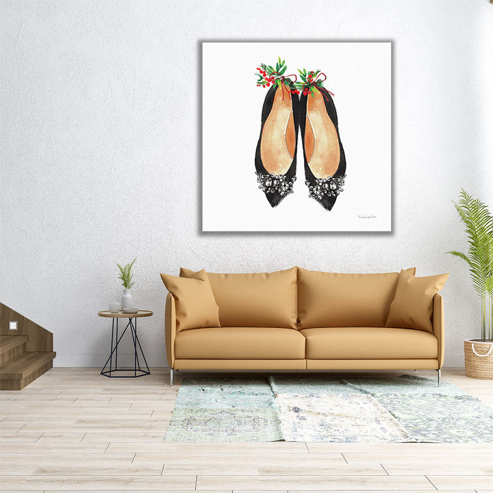 Christmas Shoes I - Canvas Print Wall Art