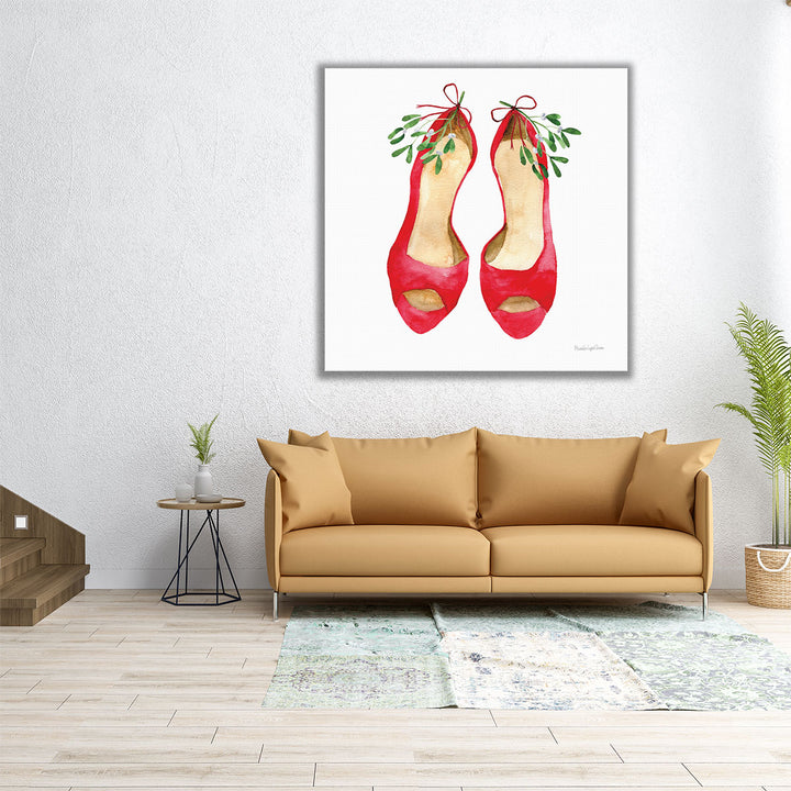 Christmas Shoes II - Canvas Print Wall Art