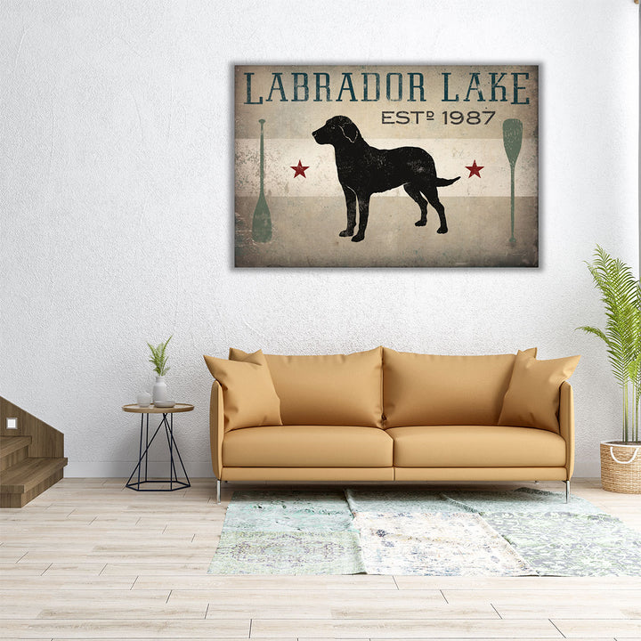 Labrador Lake - Canvas Print Wall Art