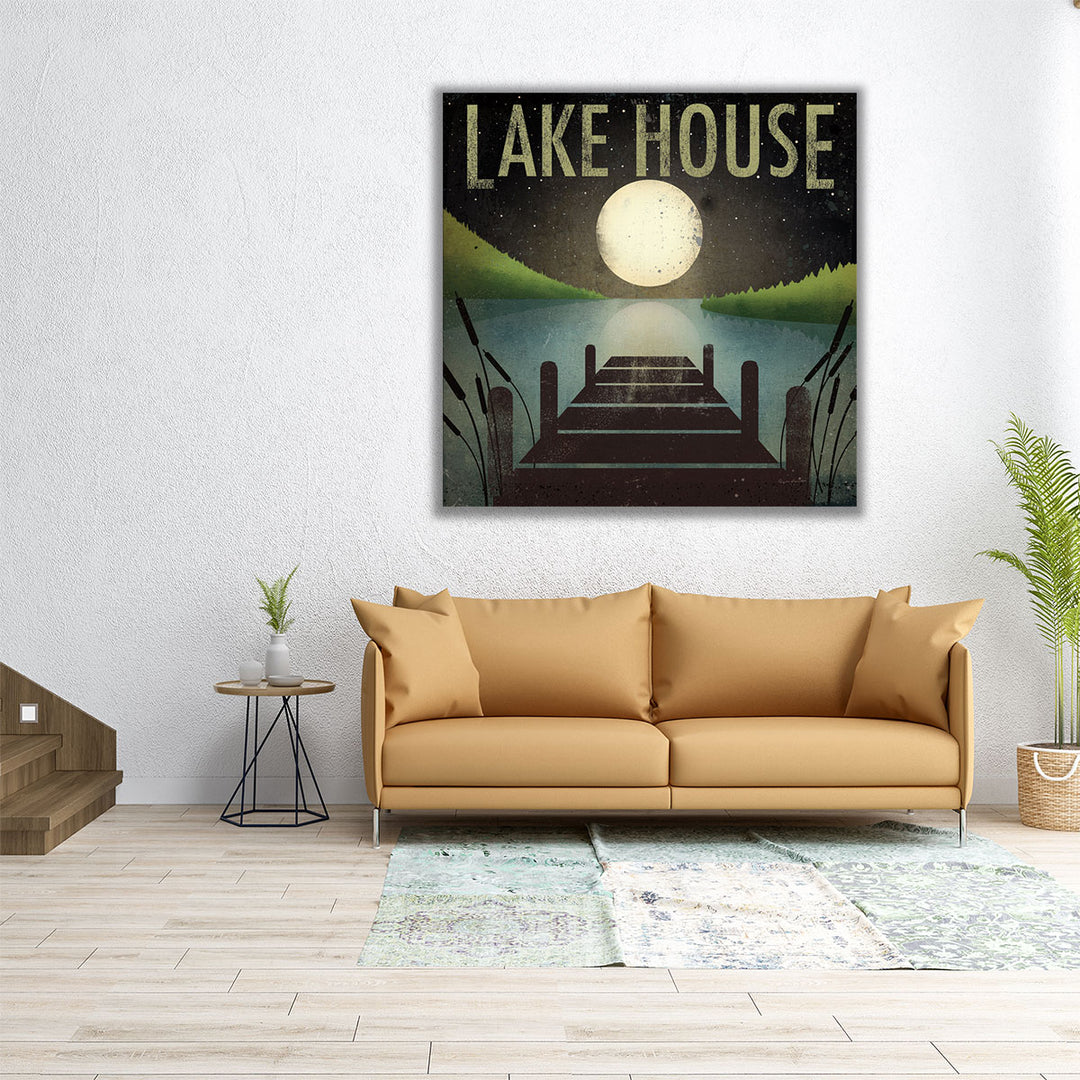 Lake House - Canvas Print Wall Art