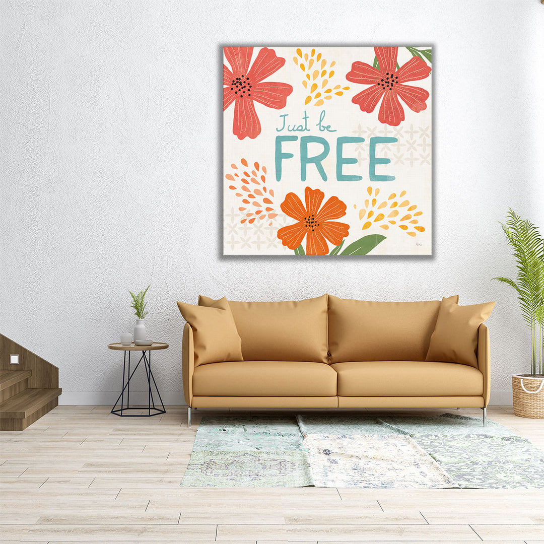 Mod Floral IV - Canvas Print Wall Art