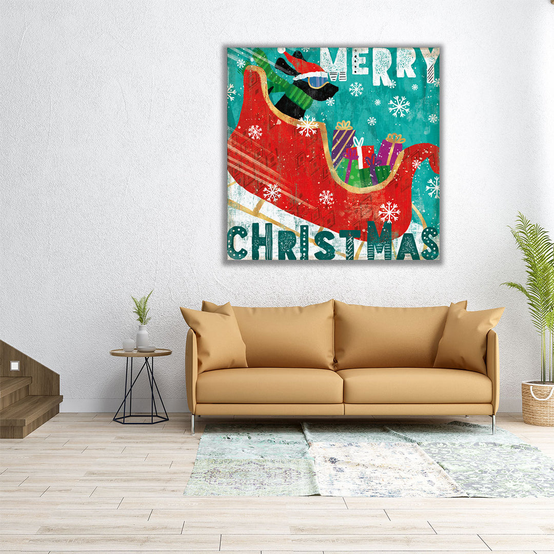 Merry Making III - Canvas Print Wall Art