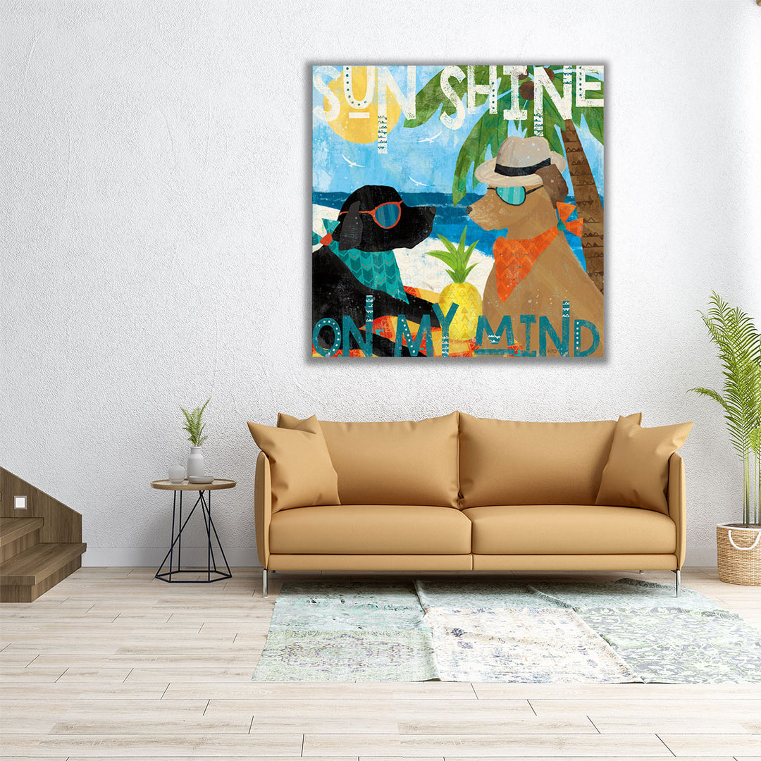 Good Vibes III - Canvas Print Wall Art