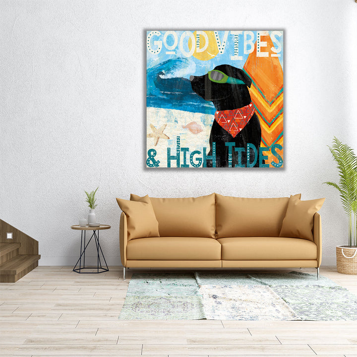 Good Vibes IV - Canvas Print Wall Art