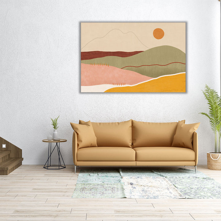 Warmscape II - Canvas Print Wall Art