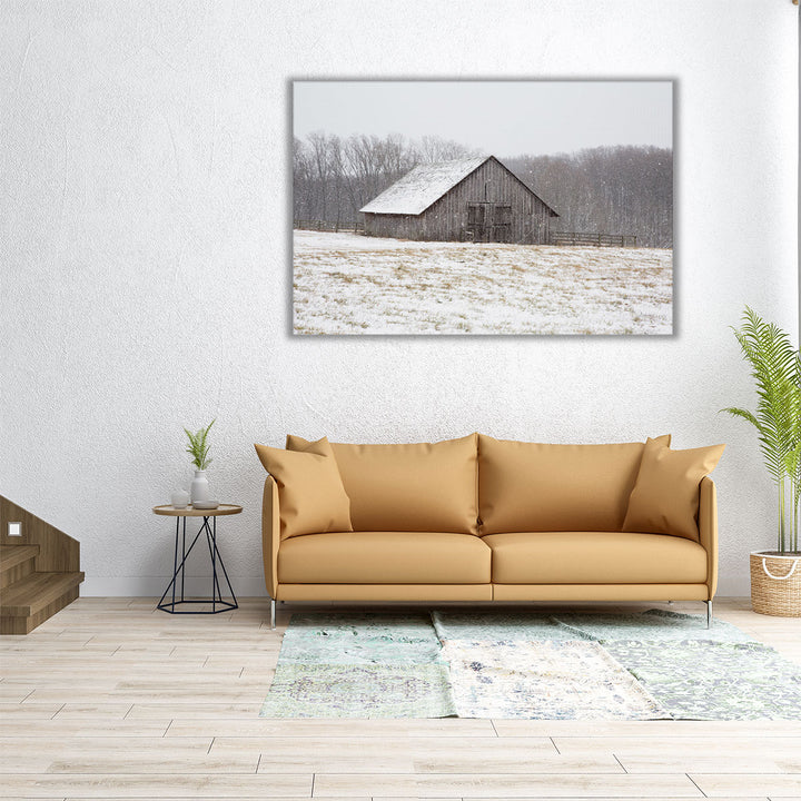 First Snow - Canvas Print Wall Art