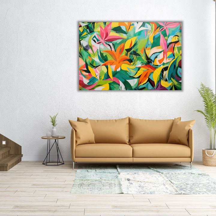 Tropical Burst - Canvas Print Wall Art