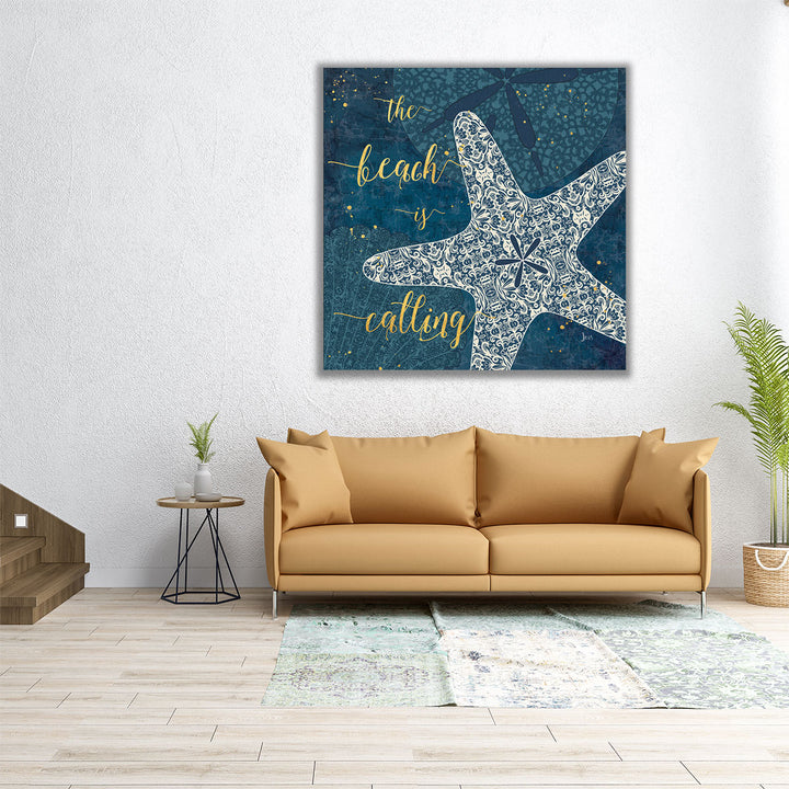 Coastal Lace II - Canvas Print Wall Art