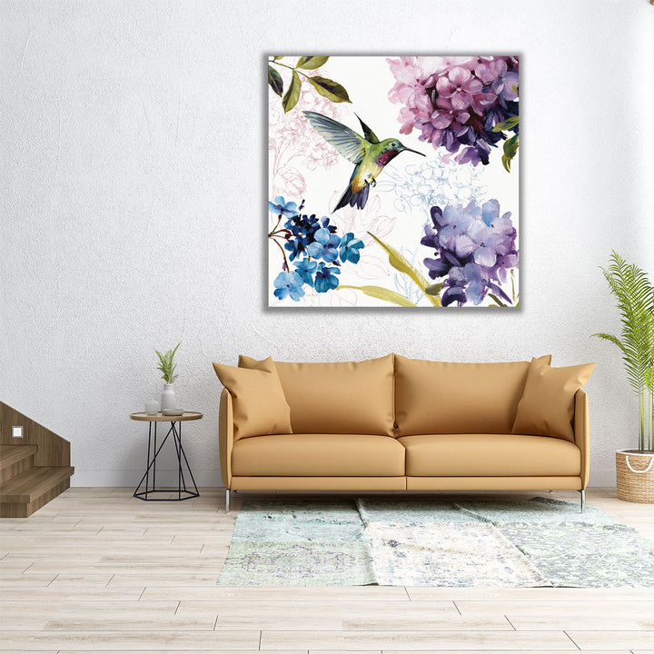 Spring Nectar Square II - Canvas Print Wall Art