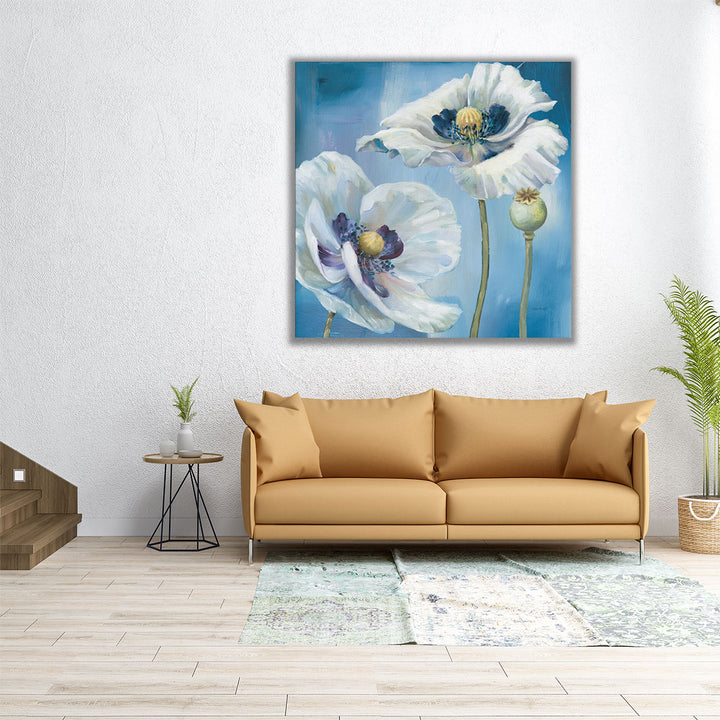 Blue Dance II - Canvas Print Wall Art