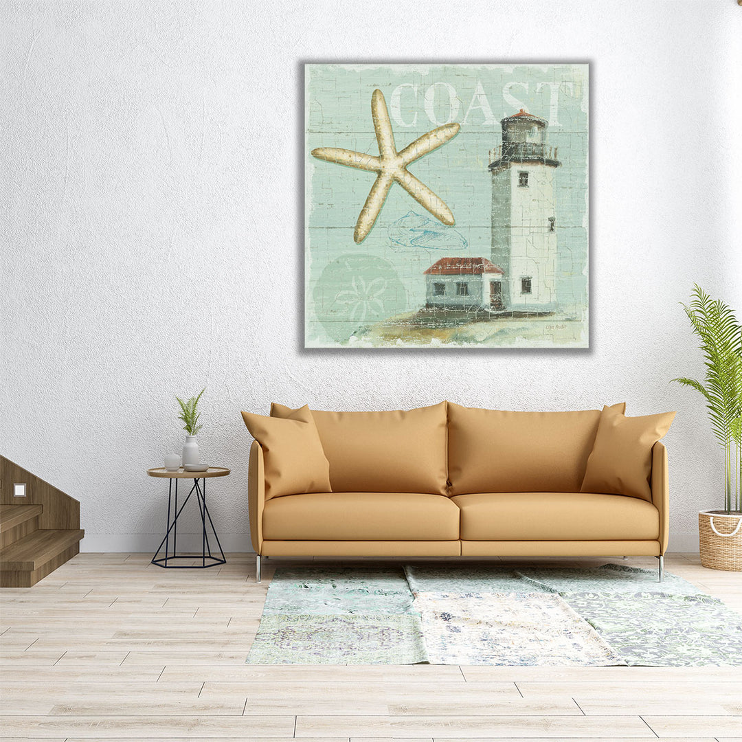 Beach House II - Canvas Print Wall Art