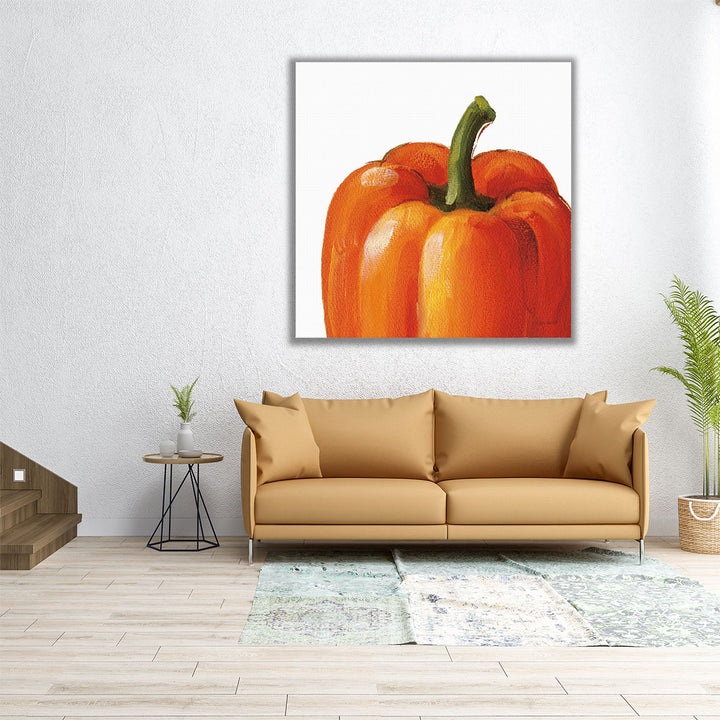 Crunchy on White - Canvas Print Wall Art