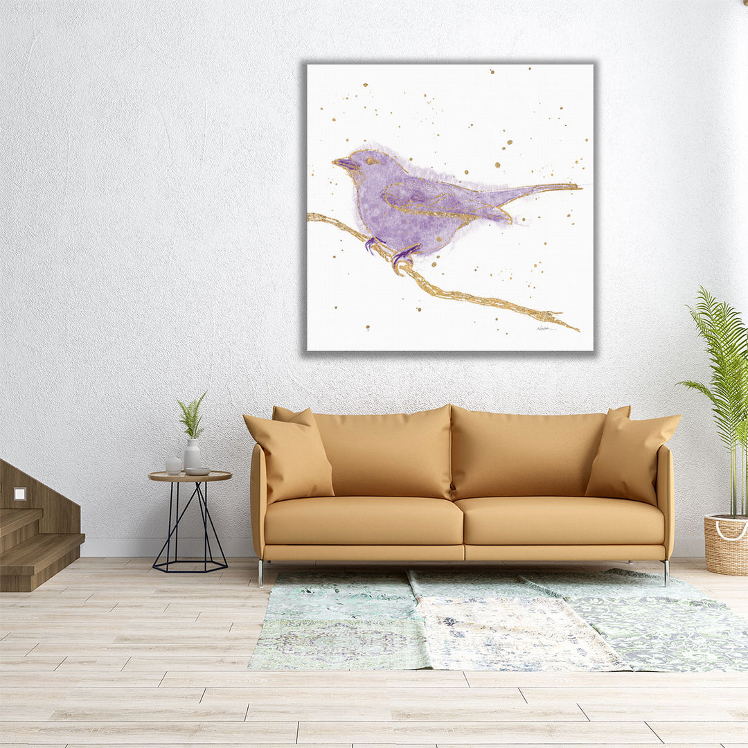 Gilded Bird I - Canvas Print Wall Art