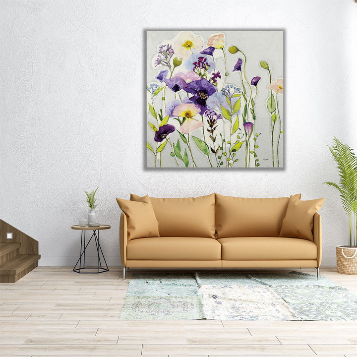 Reve de Coquelicot - Canvas Print Wall Art