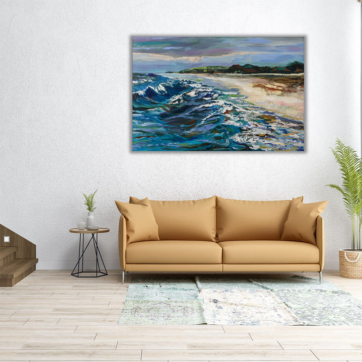 Rough Surf - Canvas Print Wall Art