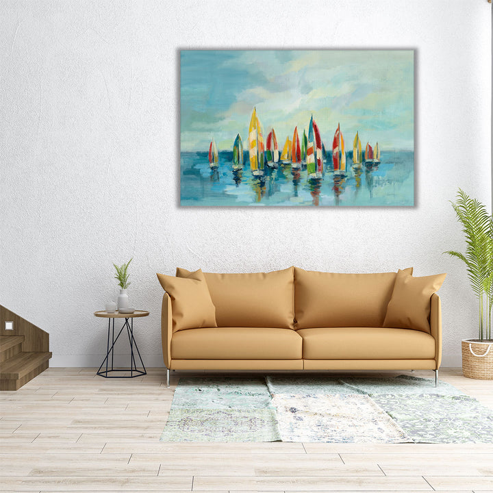 Regatta - Canvas Print Wall Art