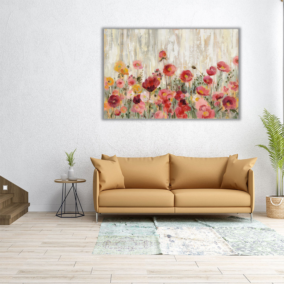 Sprinkled Flowers - Canvas Print Wall Art