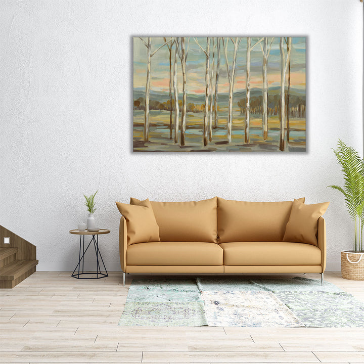 Silver Forest - Canvas Print Wall Art